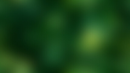 Lush Forest Green Abstract Background with Defocused Bokeh Effect