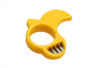 Yellow bird shape citrus fruit peeler kitchen tool