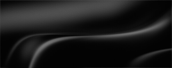 Fototapeta premium A dark gray color with a rough texture that resembles sand or asphalt. The curved lines create a sense of depth and movement, reminiscent of a racetrack or the folds of synthetic fabric illuminated by