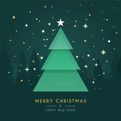 Minimal geometric tree with starlight