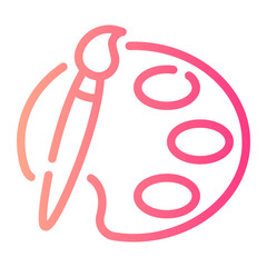 art gradient icon