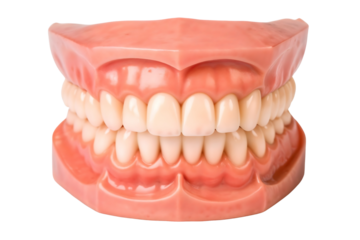 Dental X-Ray Image Showing Teeth and Jaw Structure