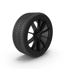 Obraz premium tire side view