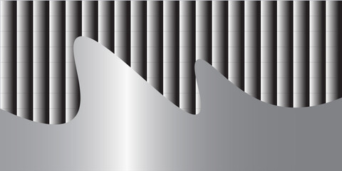 Metal textured steel background. Perforated metal sheet. Vector