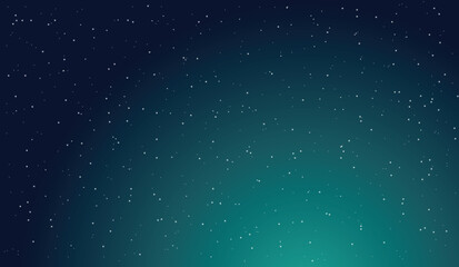 Obraz premium Night shining starry sky, blue space background with stars. outer space, universe background