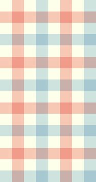 Animated red and blue gingham pattern background