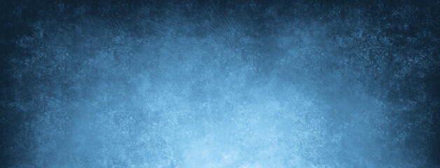 Light blue dark blue color gradient grunge concrete texture wallpaper