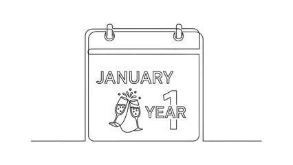 champagne bottle january new year