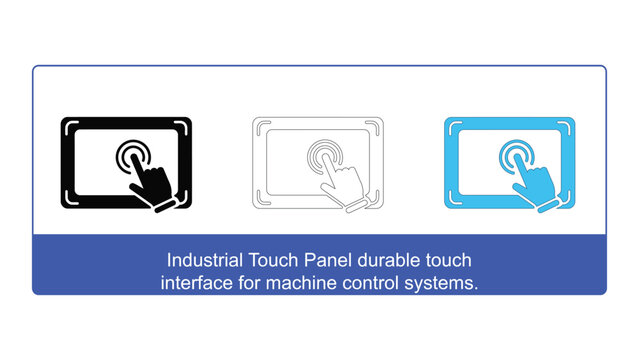 Industrial touch panel a durable interface for machine control systems