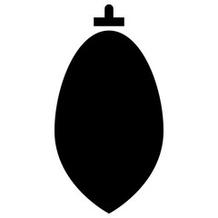 Ornament: A simple yet elegant illustration of a single Christmas ornament, ideal for conveying a sense of seasonal joy.
