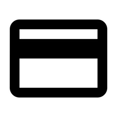 Digital Payment Gateway: A minimalist design showcases a sleek representation of a credit or debit card, a symbol of modern financial transactions and secure payment