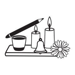 Mindful Moments Serene Objects for Relaxation and Creativity