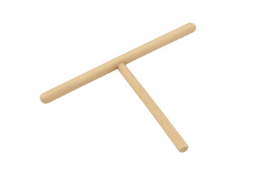 Wooden crepe batter spreader tool kitchen utensil