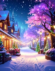 chinese temple at night