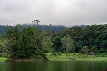 lake in the mountains