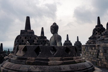 borobudur temple indonesia