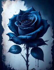 Black rose