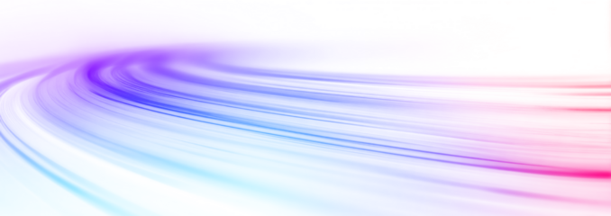 Neon laser streaks twist and curl along a futuristic city road. Glowing ribbons trace kinetic motion, velocity, spirals, acceleration, and energy streams. Dynamic line high-tech illustration in png.