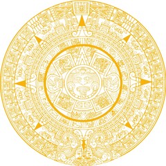 Mayan Calendar Illustration
