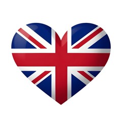 Obraz premium British Flag Symbol of United Kingdom National Identity