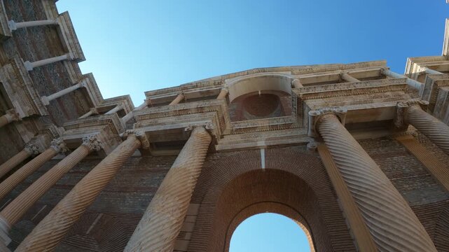 Sardis ancient city, the capital of Lydian civilization
