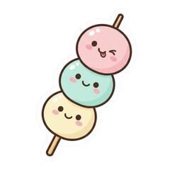 dango vector illustration design