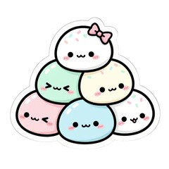 dango vector illustration design