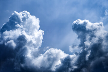 Dramatic Storm Clouds Background