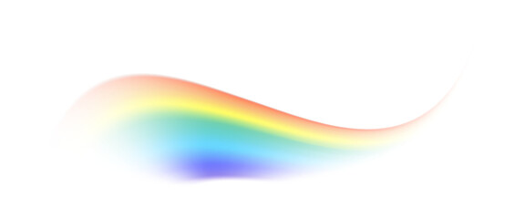 Fototapeta premium Crystal rainbow prism with crystal light, transparent background and crystal sparkle in PNG crystal spectrum overlay