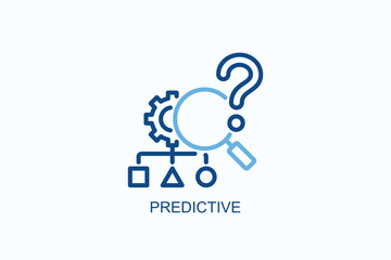 Predictive Icon Or Logo Isolated Vector Illustration