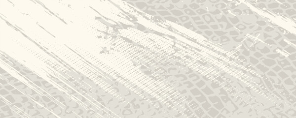 Crumpled ecru craft package paper texture. Abstract cream texture old paper background. Beige old cardboard backdrop. Vector illustration of grunge vintage note sheet or package.