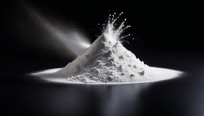 pile of flour