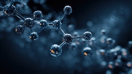 Abstract molecular structure science research