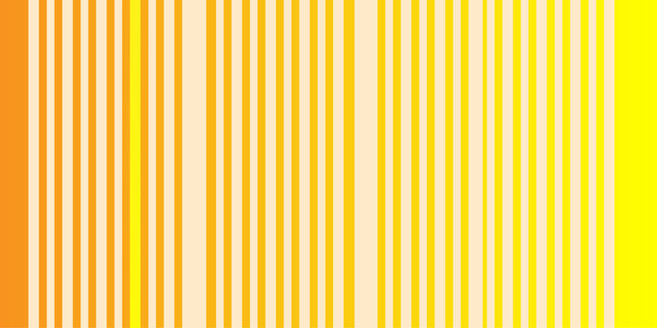 Vertical lines yellow pattern. Seamless brush stripes background.  Pattern in the style of 40s, 50s, 60s. Factory textiles. Yellow stripes. Yellow paper background for different backgrounds concept .