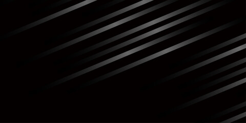 Obraz premium A black-themed background with white vertical lines. Stripes, Vector Illustration, Picture, Computer graphic. Fading vertical line gradient background. black dark texture .Repeating pattern backdrop.