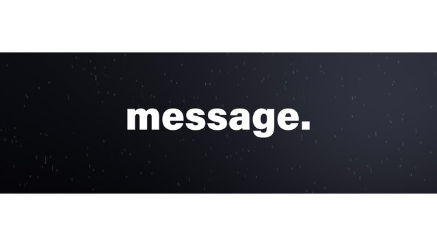 Stomp Kinetic Typography Story