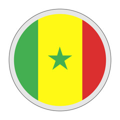 Senegal Flag Icon