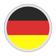 Naklejka premium Germany Flag Icon