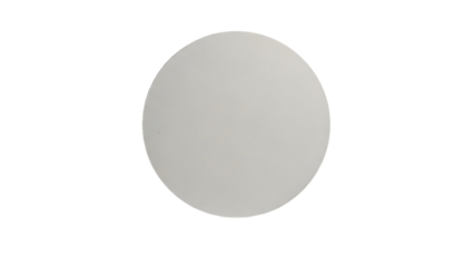 Simple gray circle on white background