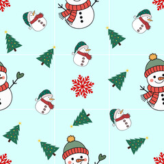 christmas seamless pattern