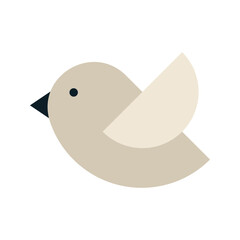 Geometric Christmas element. For invitation, poster, postcard, advertisement. Vector illustration, flat design