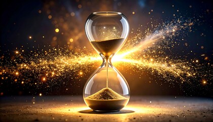 Time management techniques digital workspace infographic vibrant inspirational conceptual