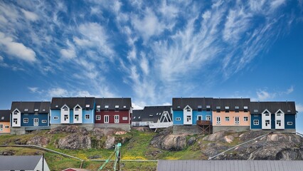 Obraz premium Qaqortoq, Greenland