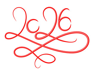 Symbol of the new year 2026.
