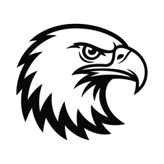 Obraz premium Eagle head logo design