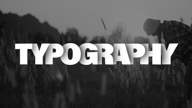 Editable Shadow Typography Animation