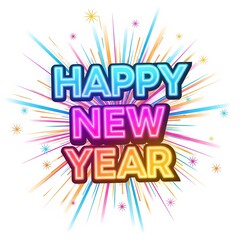 Happy new year t-shirt design