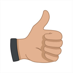 Thumb Up symbol of succes