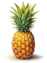 Fresh Ripe Whole Pineapple