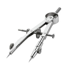 Divider Compass Tool Isolated on Transparent Background